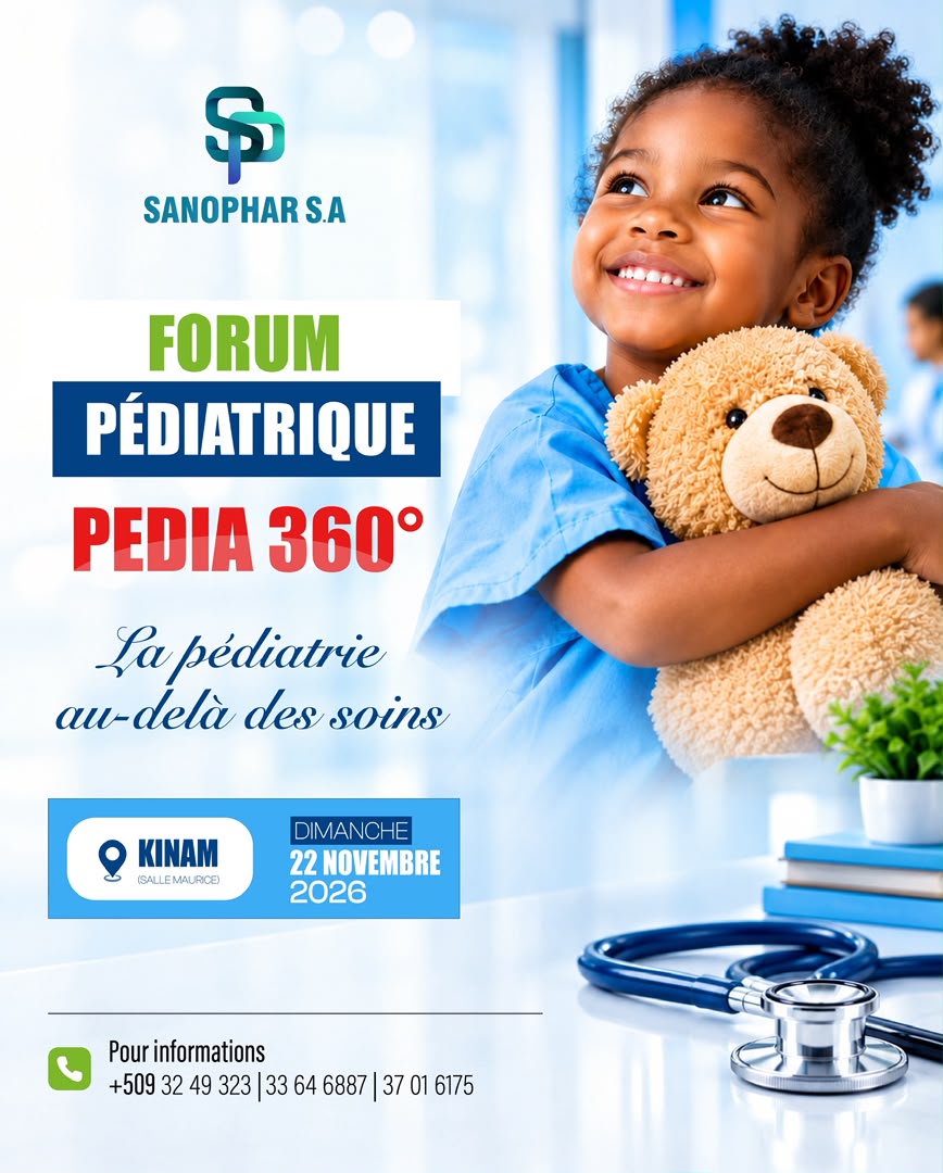 Affiche du Forum Pédiatrique PEDIA 360°